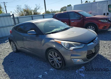 2012 Hyundai Veloster z USA, uszkodzony, nr VIN KMHTC6AD0CU082412